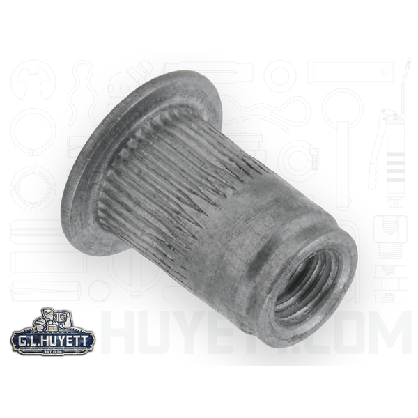 Avk Rivet Nut, M4-0.70 Thread Size, 90.91 mm Flange Dia., 10.67 mm L, Aluminum BTI-ALA1-470-2.0/B